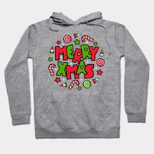 Merry Christmas! Typography design Hoodie